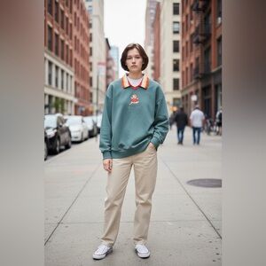 Studio Ghibli x Her Universe “Ponyo” Collared Sweatshirt – Size M